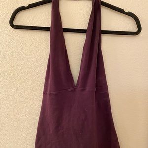 Urban outfitters purple halter